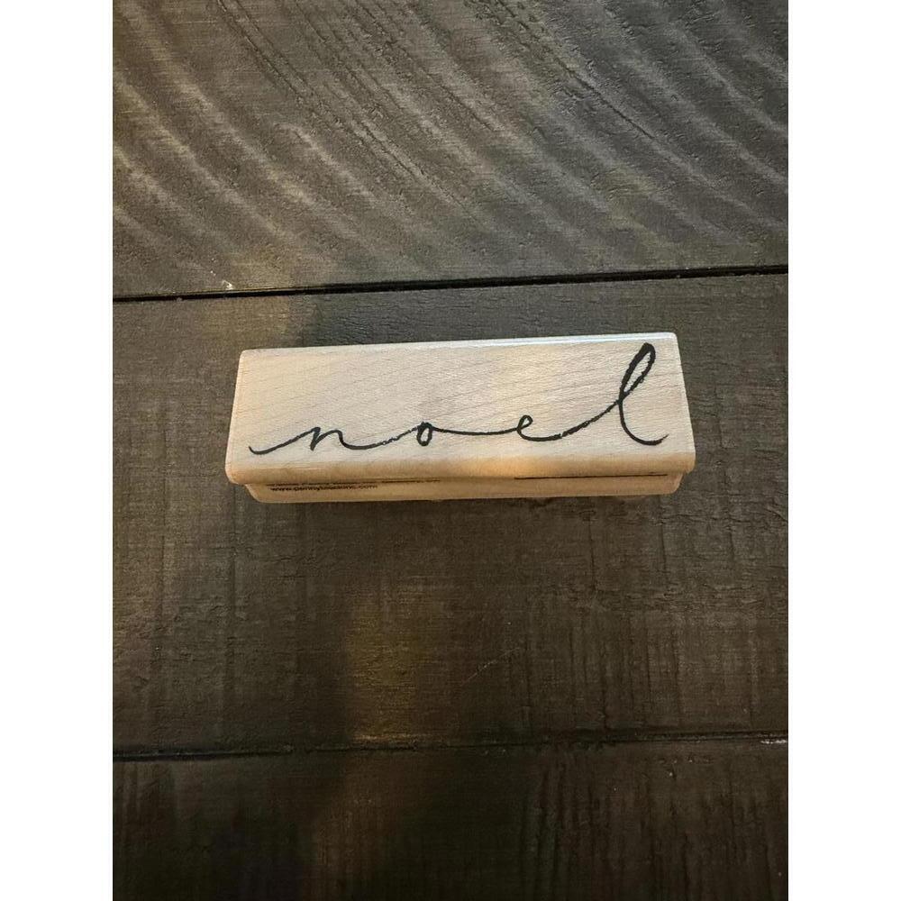 Penny Black Noel 2006 wood block rubber stamp
